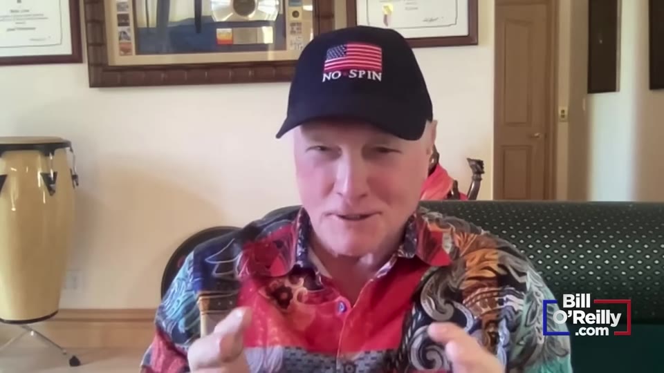 Mike Love speaking in his interview with Bill O’Reilly